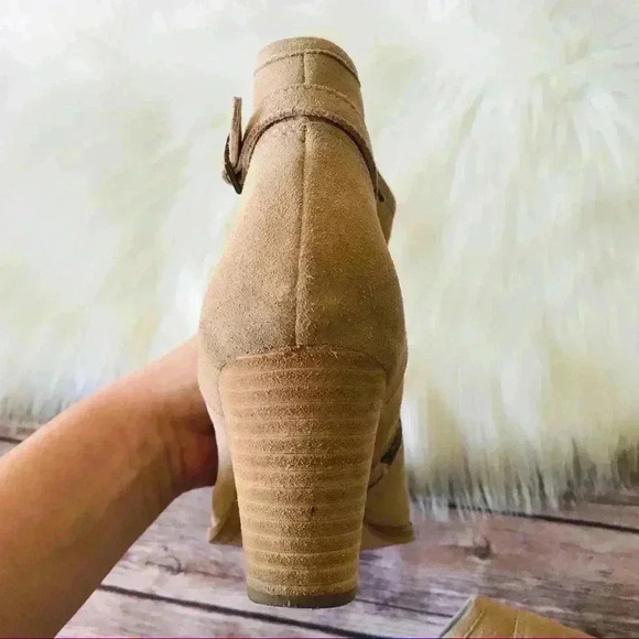 Splendid Suede Booties Shoes Sz 9 - Picture 5 of 8